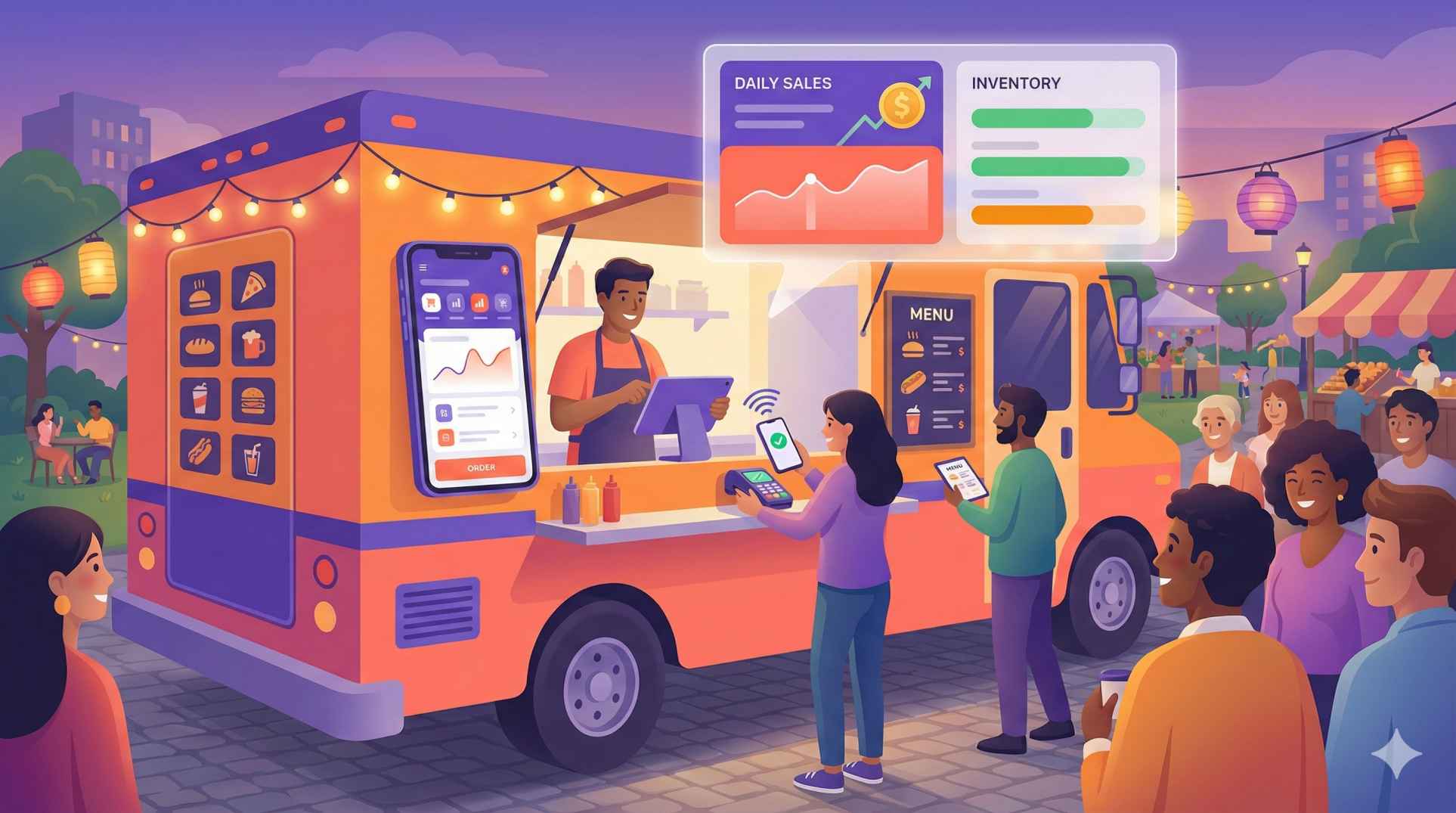 Street Hawkers & Small Shops